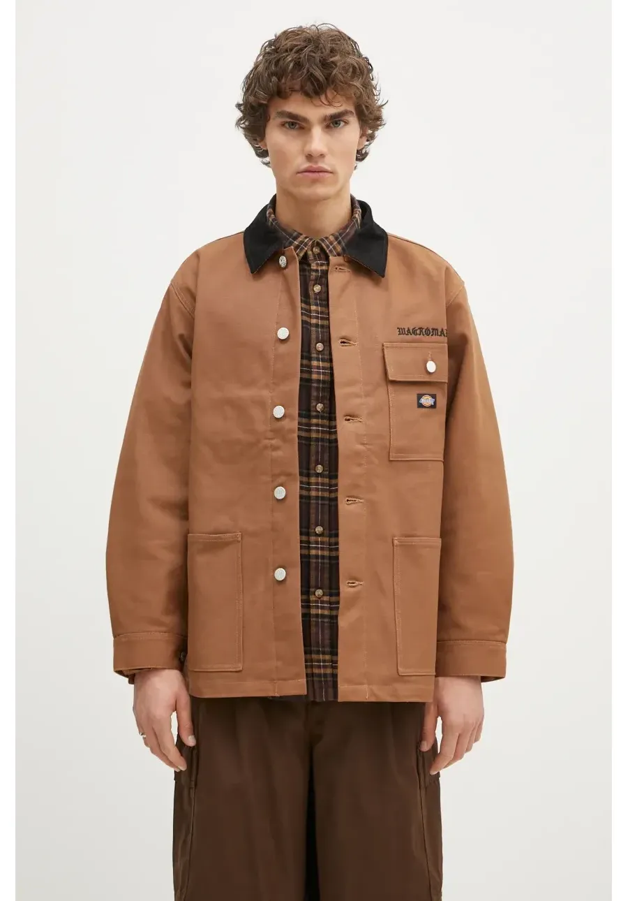 obrazek 1 Wacko Maria kurtka Dickies męska kolor brązowy przejściowa 24FW-WMO-DC01