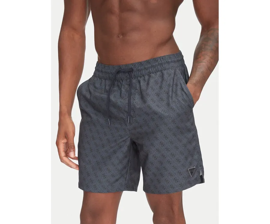 obrazek 1 Guess Szorty kąpielowe F5GT00 WG2D2 Granatowy Regular Fit