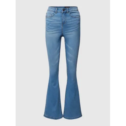 Zdjęcie Jeansy rozkloszowane o kroju skinny fit z 5 kieszeniami model ‘SALLIE’