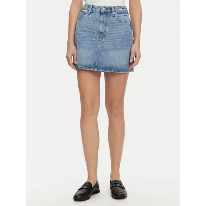 Zdjęcie Tommy Hilfiger Spódnica jeansowa WW0WW44392 Niebieski Regular Fit