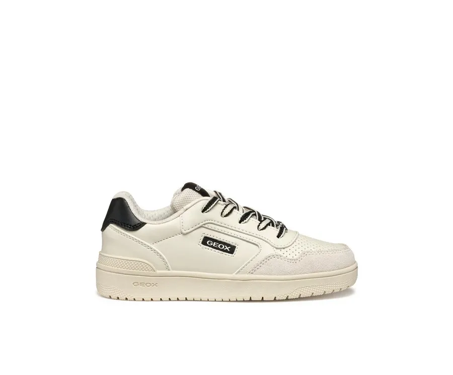 obrazek 1 Geox Sneakersy J Washiba J55LQD 5422 C1000 S Biały