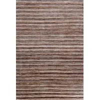 Picture A striped woolen rug hand-woven from Afghanistan - Jordan