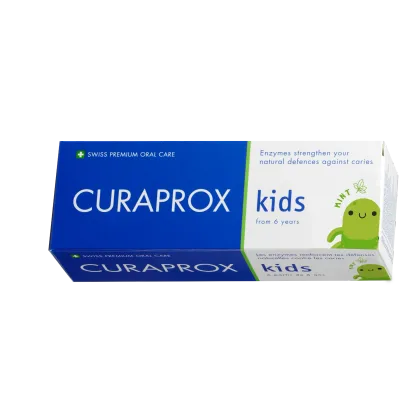 Zdjęcie Curaprox Kids Miętowa 1450 ppm - pasta do zębów 60 ml 60 ml