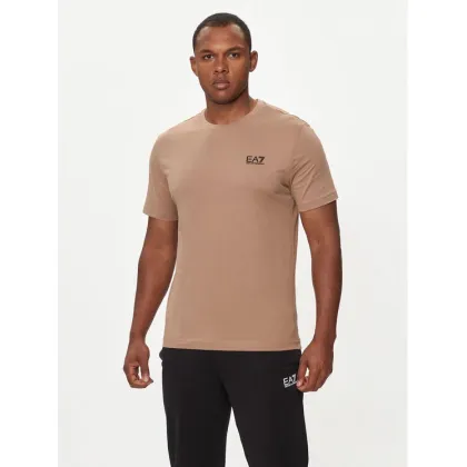Zdjęcie EA7 Emporio Armani T-Shirt 8NPT25 PJVPZ 1745 Beżowy Regular Fit