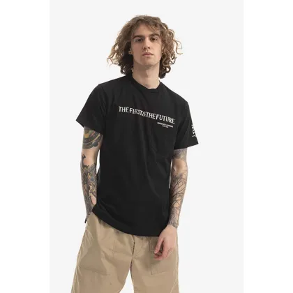 Zdjęcie Engineered Garments t-shirt bawełniany kolor czarny 22S1H010-RP001D