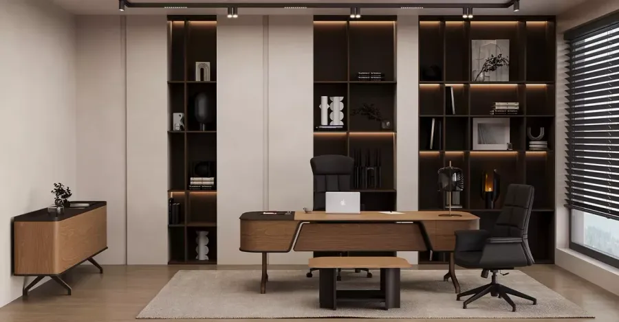 obrazek 1 Wyjątkowy zestaw mebli biurowych