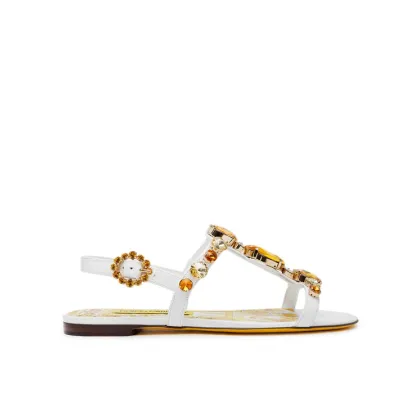 Zdjęcie Dolce&Gabbana Sandały CQ0601 AT848 Biały