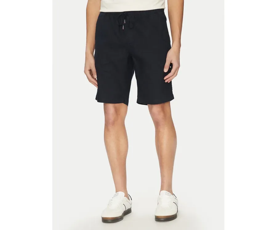 obrazek 1 Tommy Hilfiger Szorty materiałowe Harlem MW0MW37804 Granatowy Regular Fit