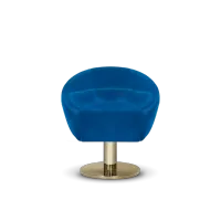 Picture Beautiful blue dining armchair