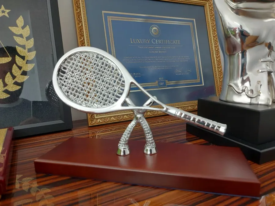picture 3 Tennis racquet figure - Astra Argenti