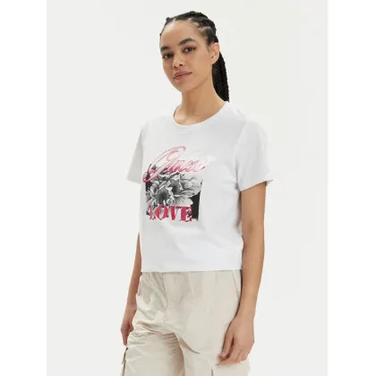 Zdjęcie Guess T-Shirt W4GI17 I3Z14 Biały Regular Fit