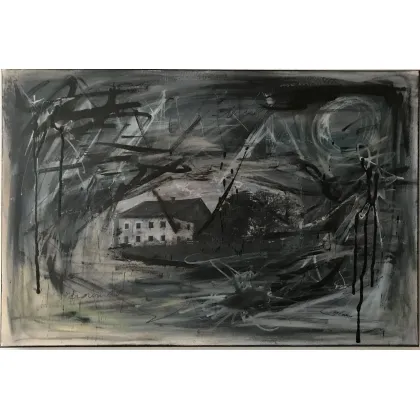 Zdjęcie Mountains Breath, mixed media na płótnie