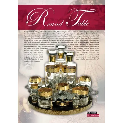 Zdjęcie Niezwykły barek do alkoholu Round Table