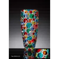 Picture A beautiful colorful vase from an Italian factory