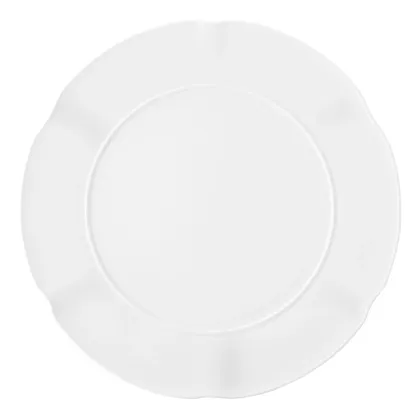 Zdjęcie Porcelanowy talerz deserowy z nowoczesnej i eleganckiej kolekcji Crown White - Vista Alegre