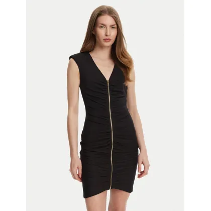 Zdjęcie Just Cavalli Sukienka koktajlowa 78PAO949 Czarny Slim Fit