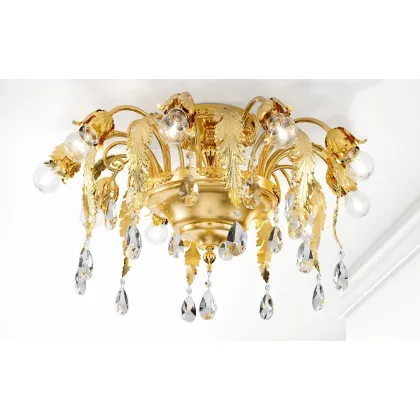 Picture Exclusive ceiling chandelier with Swarovski crystals - Masiero