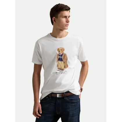 Zdjęcie Polo Ralph Lauren T-Shirt 710974584001 Biały Custom Slim Fit