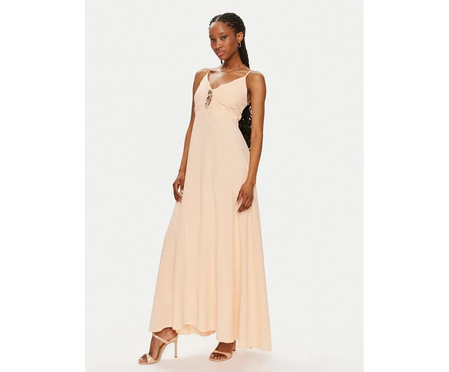 obrazek 1 Rinascimento Sukienka wieczorowa CFC0119076003 Koralowy Regular Fit