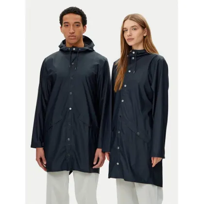 Zdjęcie Rains Kurtka przeciwdeszczowa Unisex 12020 Granatowy Regular Fit