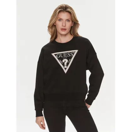 Zdjęcie Guess Bluza W4RQ13 KC5H2 Czarny Relaxed Fit