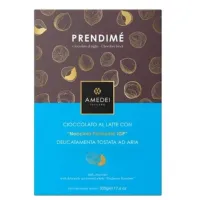 Picture Prendime milk chocolate with large pieces of hazelnuts, 500g