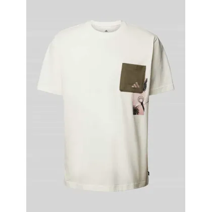Zdjęcie T-shirt z nadrukiem z logo model ‘LENS’