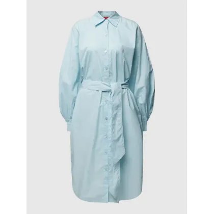 Zdjęcie Sukienka koszulowa z tasiemką w talii model ‘Kameran’