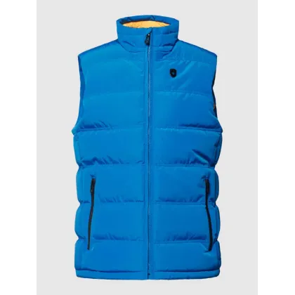 Zdjęcie Kamizelka pikowana o kroju regular fit z aplikacją z logo model ‘SNOWDOME’