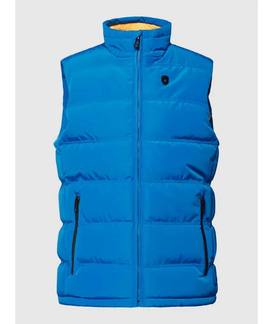 obrazek 1 Kamizelka pikowana o kroju regular fit z aplikacją z logo model ‘SNOWDOME’