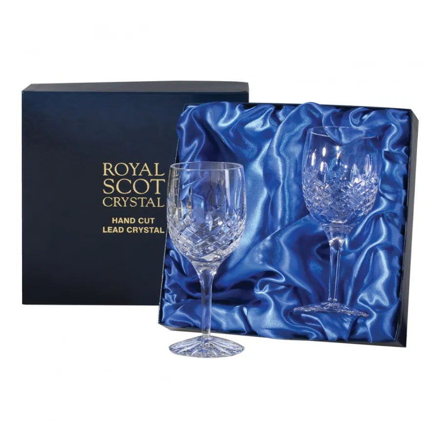 picture 1 Royal Scot Crystal Red Wine Glasses London 2 p.