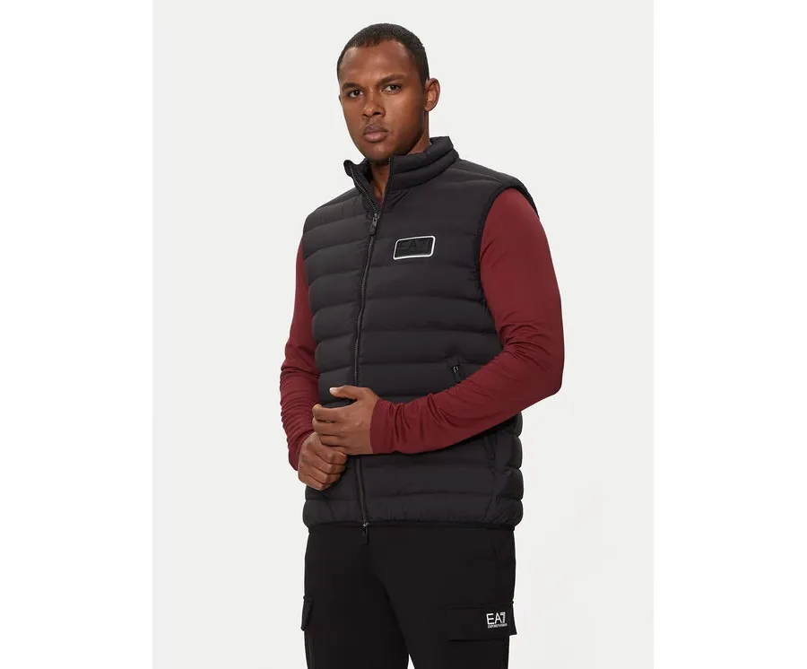 obrazek 1 EA7 Emporio Armani Kamizelka 6DPQ02 PNHAZ 1200 Czarny Regular Fit
