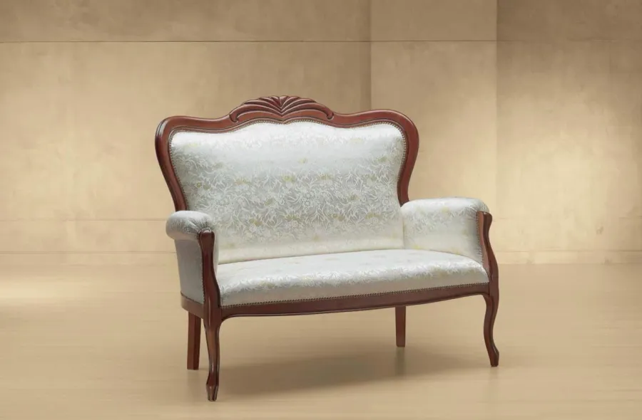 obrazek 1 Piękna zdobiona sofa do salonu w stylu francuskim – Morello Gianpaolo
