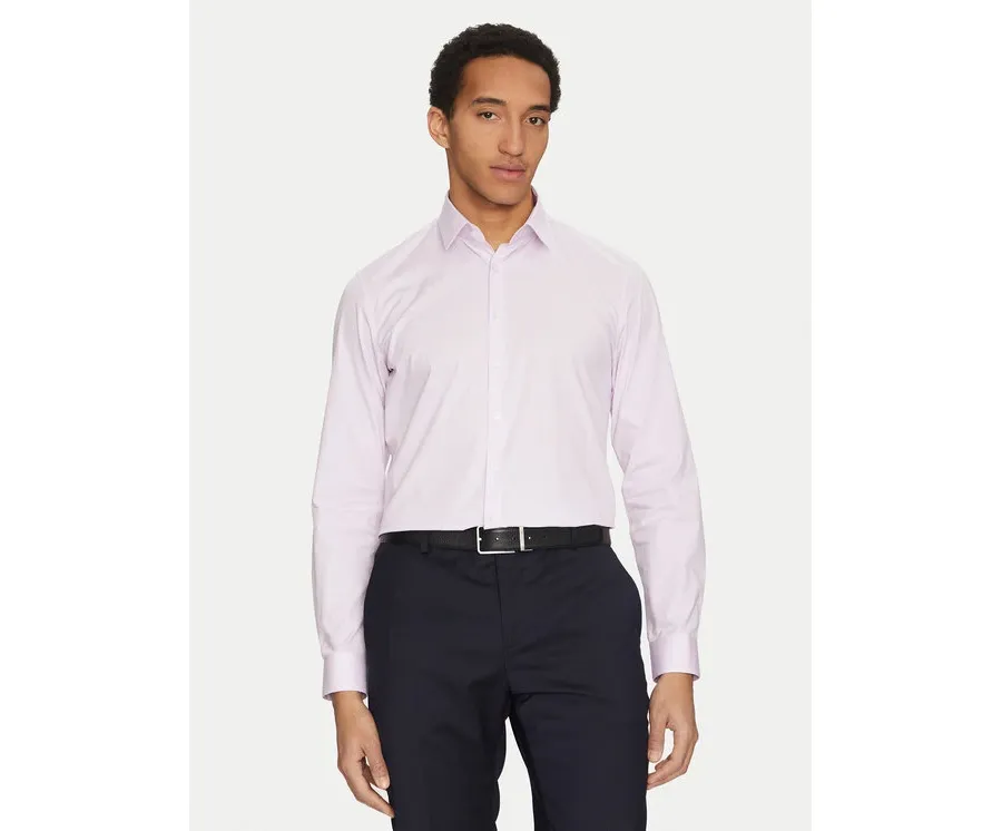 obrazek 1 Calvin Klein Koszula K10K108229 Fioletowy Slim Fit
