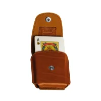 Picture Spanish deck of cards - leather case - Absolute Breton