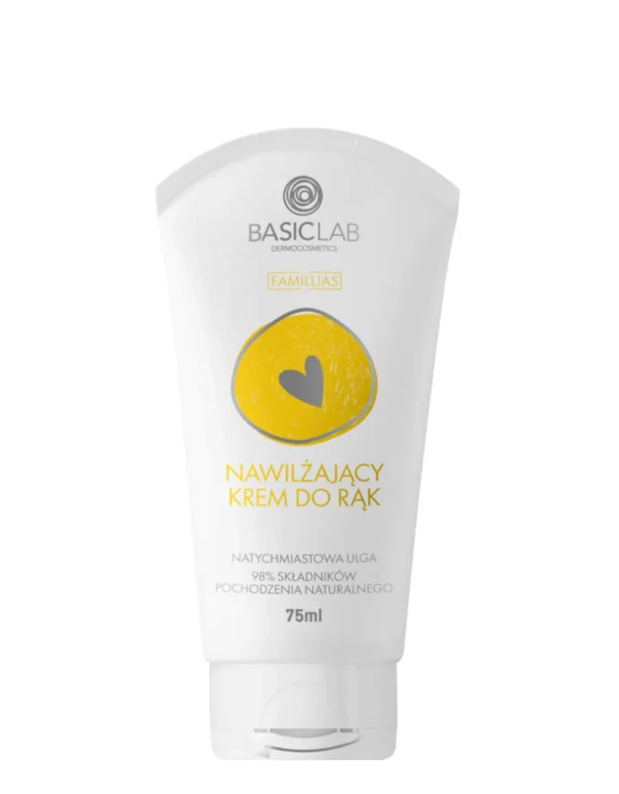 obrazek 1 BasicLab Familias Nawilżający krem do rąk 75 ml Basiclab Dermocosmetics