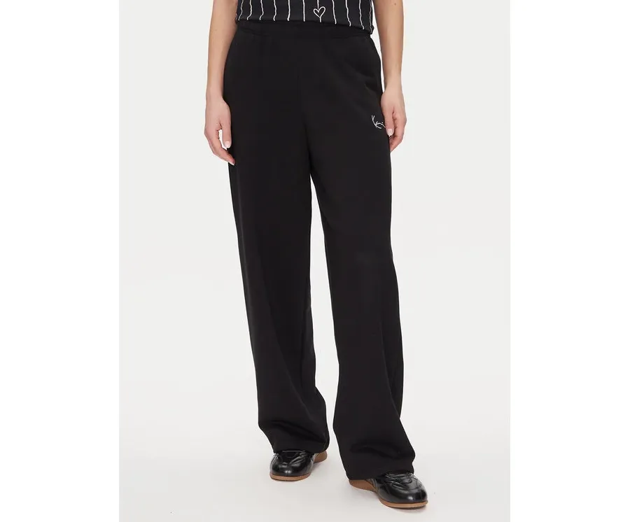 obrazek 1 Karl Kani Spodnie dresowe Signature Os 61030062 Czarny Relaxed Fit