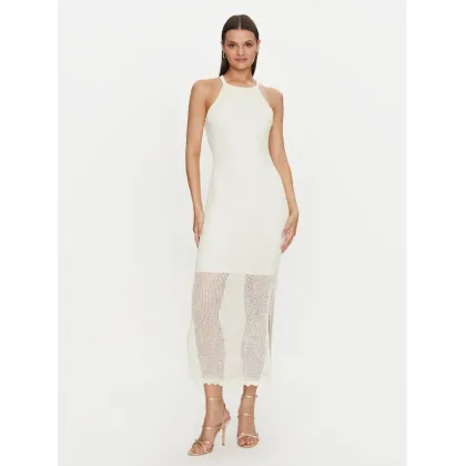 Zdjęcie Guess Sukienka letnia W4YK50 Z37G0 Écru Regular Fit