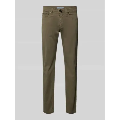 Zdjęcie Chinosy o kroju tapered fit z 5 kieszeniami model ‘Lyon’