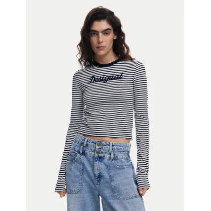 Zdjęcie Desigual Bluzka 25SWTK85 Czarny Regular Fit