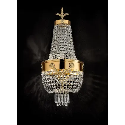 Zdjęcie Elegancka lampa ścienna do luksusowych pomieszczeń
