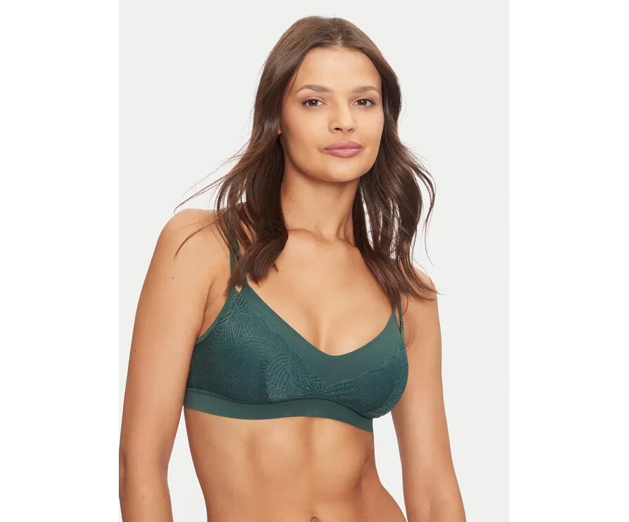 obrazek 1 Chantelle Biustonosz braletka Soft Stretch C11GQ9 Zielony
