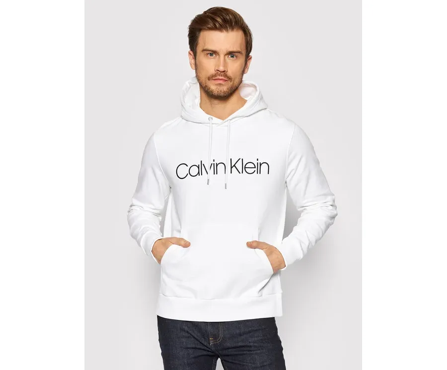obrazek 1 Calvin Klein Bluza Logo K10K104060 Biały Regular Fit