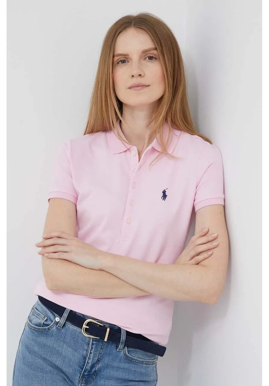 obrazek 1 Polo Ralph Lauren polo damski kolor różowy