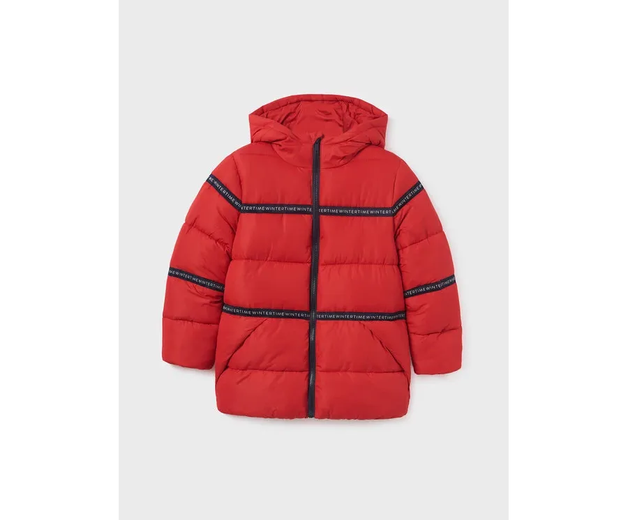 obrazek 1 Mayoral Kurtka zimowa 7.432 Czerwony Regular Fit