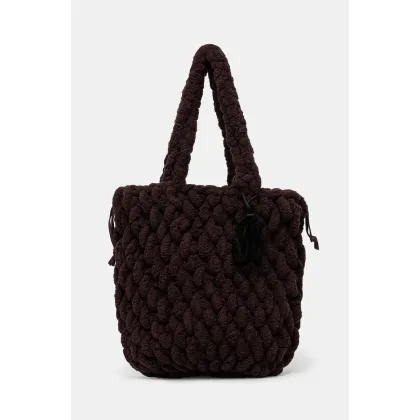 Zdjęcie JW Anderson torebka Xl Blanket Shopper kolor brązowy HB0654.YN0362.685