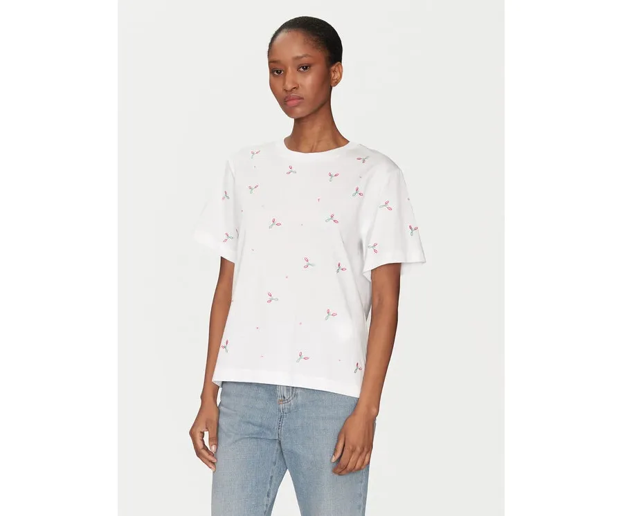 obrazek 1 Marella T-Shirt Feluca 2513971034 Biały Regular Fit
