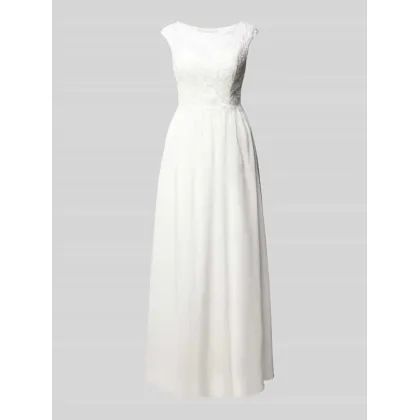 Zdjęcie Sukienka wieczorowa z koronkowym obszyciem