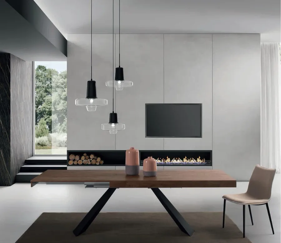 obrazek 3 Elegancki stół w stylu nowoczesnym L. 200 P. 100 H. 75 cm – Zamagna Italia