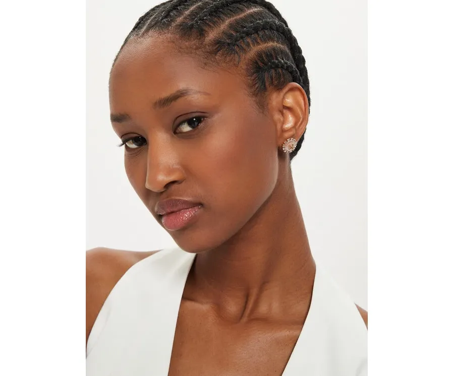 obrazek 1 Tory Burch Kolczyki Kira Crystal 87083 Złoty